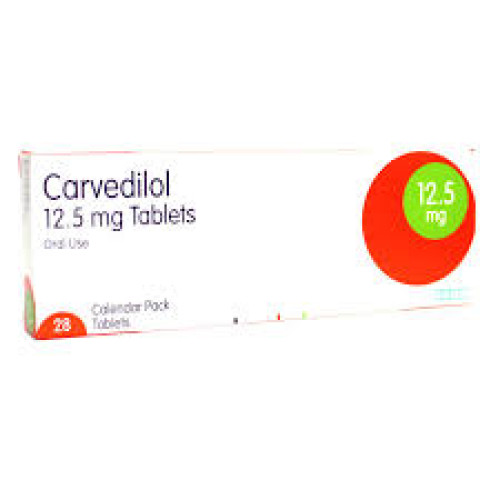Carvedilol 12.5mg Tablet (28 Tablets) by Teva UK